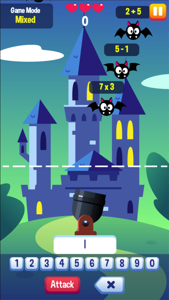 Math vs Bat